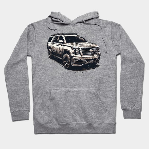 Chevrolet Suburban Hoodie by Vehicles-Art